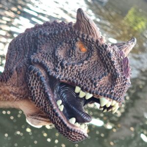 CARNOTAURUS HAND PUPPET HEAD